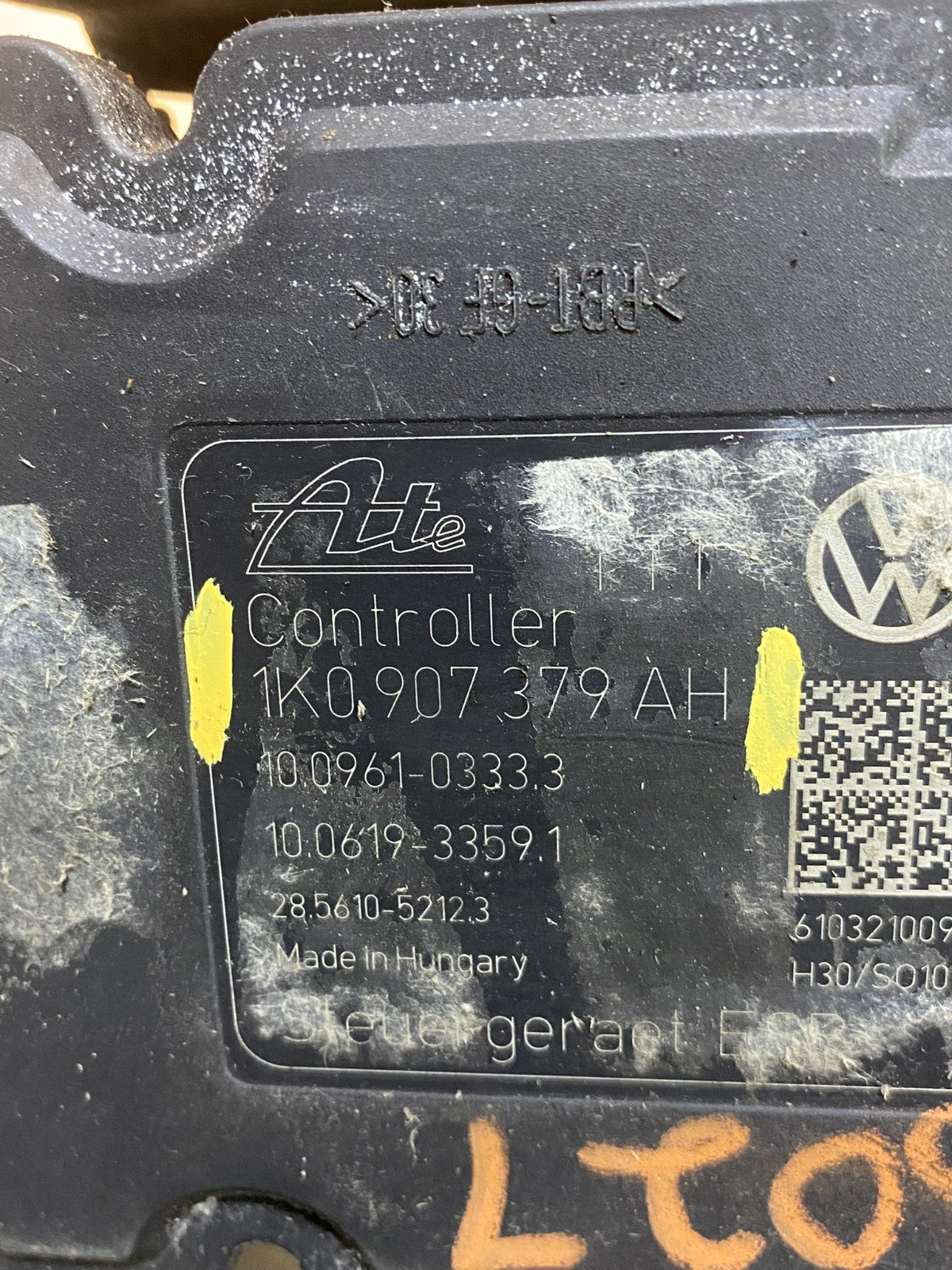2010- 2011 Volkswagen Jetta ABS Brake Pump Control 8E0614111A Module AC2375 DG5