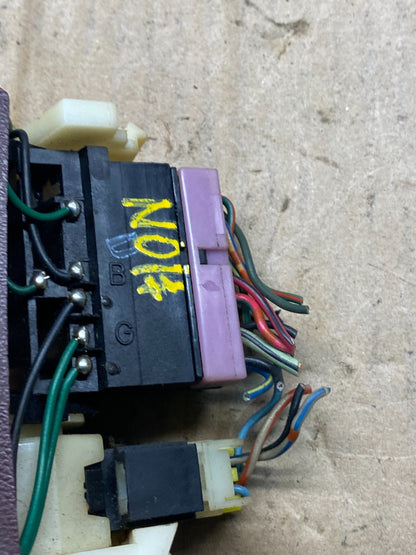 1984 to 1989 Nissan 300ZX Fog Light Defogger Rear Window Washer Switch P92743