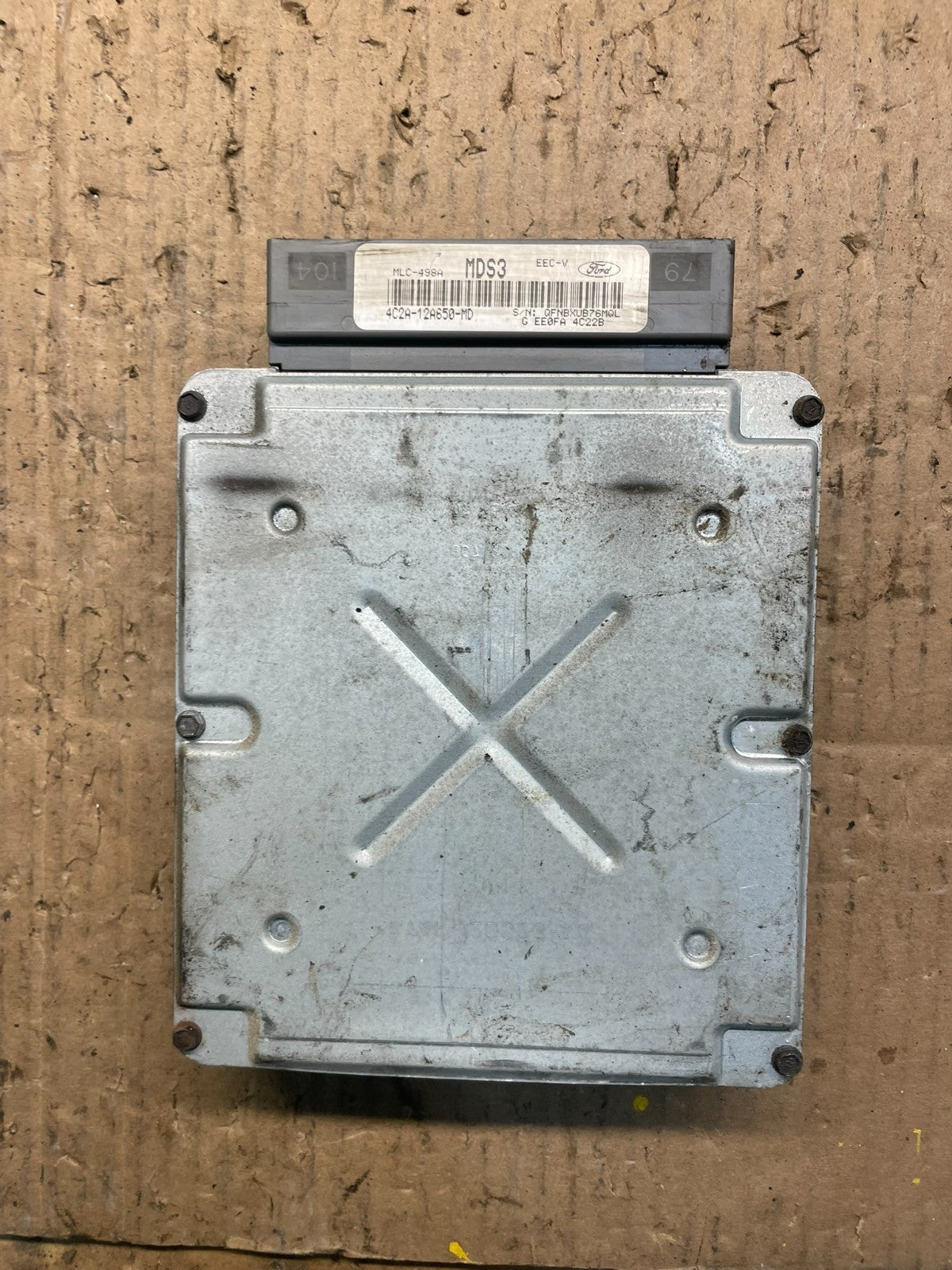 2004 Ford Van E250 4.6L Engine Control Module Unit ECU S2469 DG0