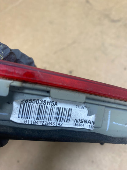 2013 2014 2015 Nissan Sentra Led Right Passenger Inner Tail Light Oem X5256 DW6