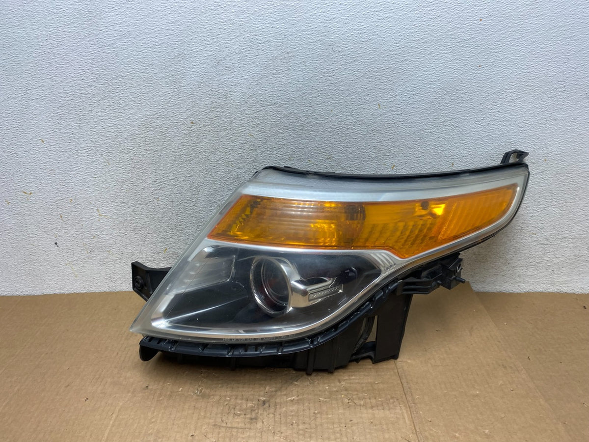 2011 to 2015 Ford Explorer Left Driver LH Halogen Headlight AI4642 DW0