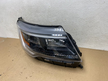 2016-2019 Ford Explorer Right Passenger Led Black Headlight W/Module AH5810 DW2