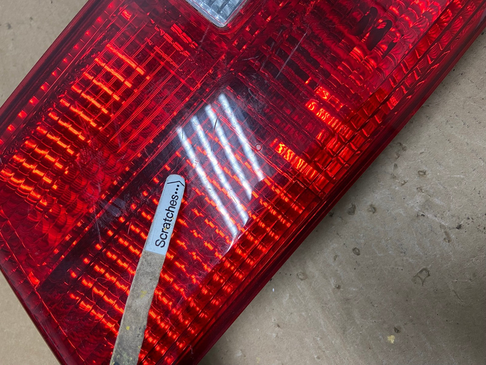 2005 Honda Accord Left Side Driver Lh Inner Trunk Lid Tail Light AC1179 LK3