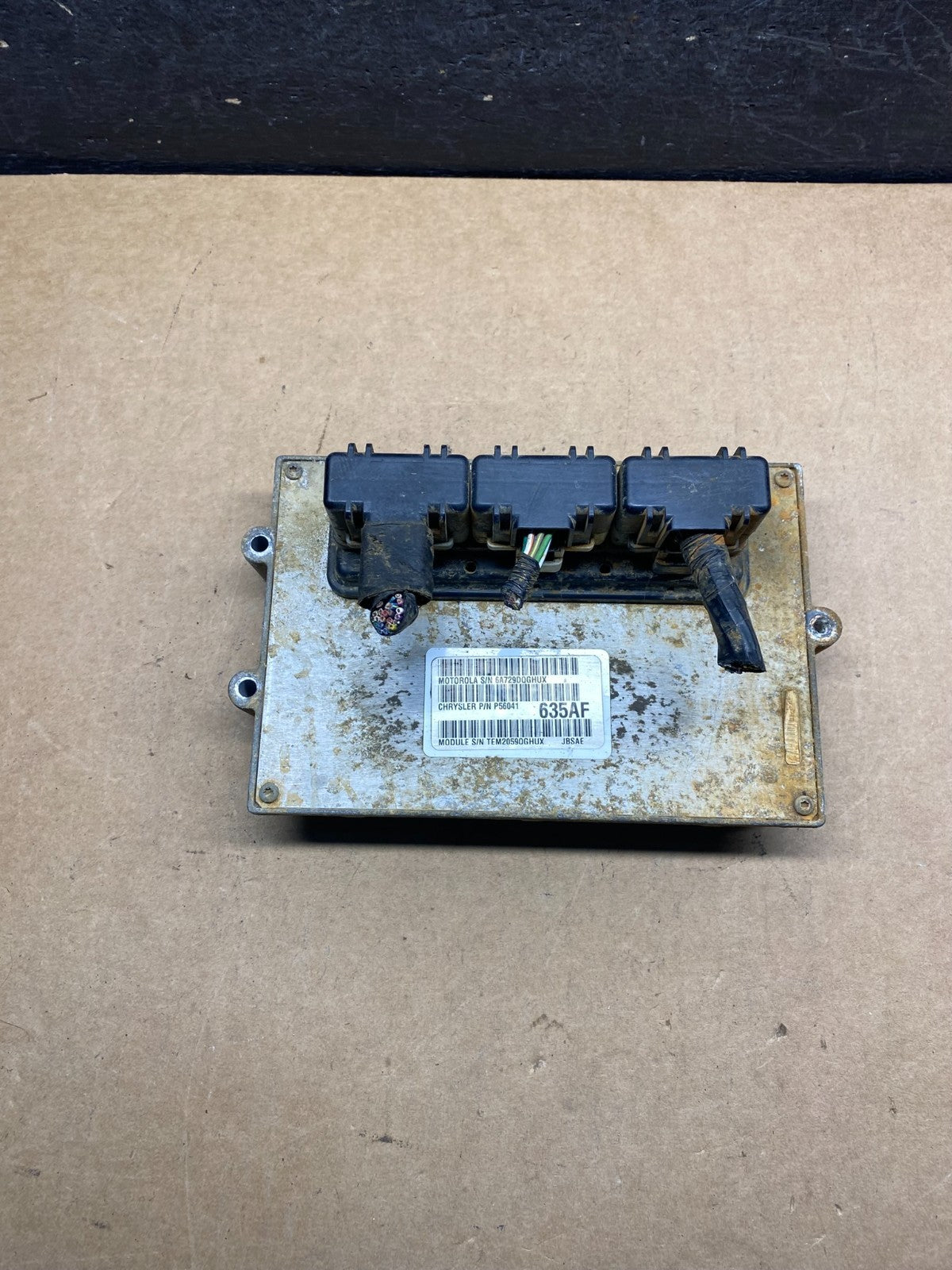 2000 Jeep Cherokee 4.0L Ecm Ecu Engine Computer Module AH7011 DG0