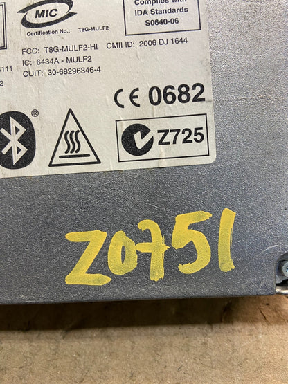 2006 2008 BMW 750i Bluetooth Telematics Communication Module Z0751  DG7