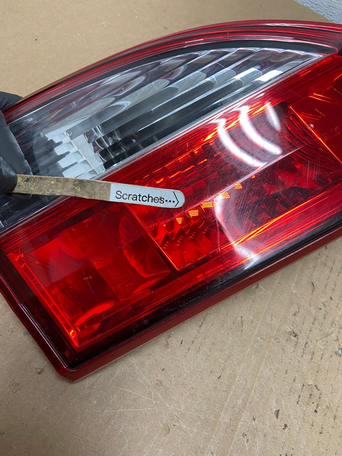 2012 to 2017 Mazda 5 Left Driver LH Side Inner Tail Light AD8014 LK3