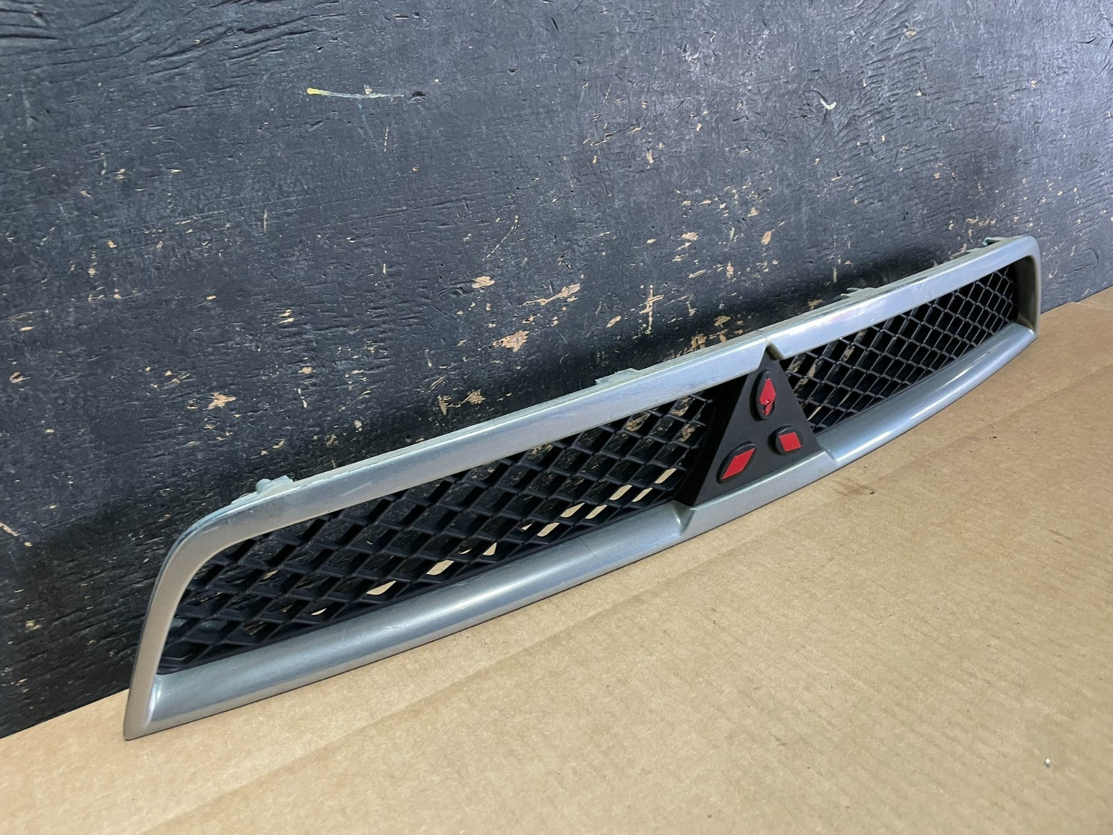 2008 2015 Mitsubishi Lancer Front Upper Grille Grill Aftermarket AA9044 DG1