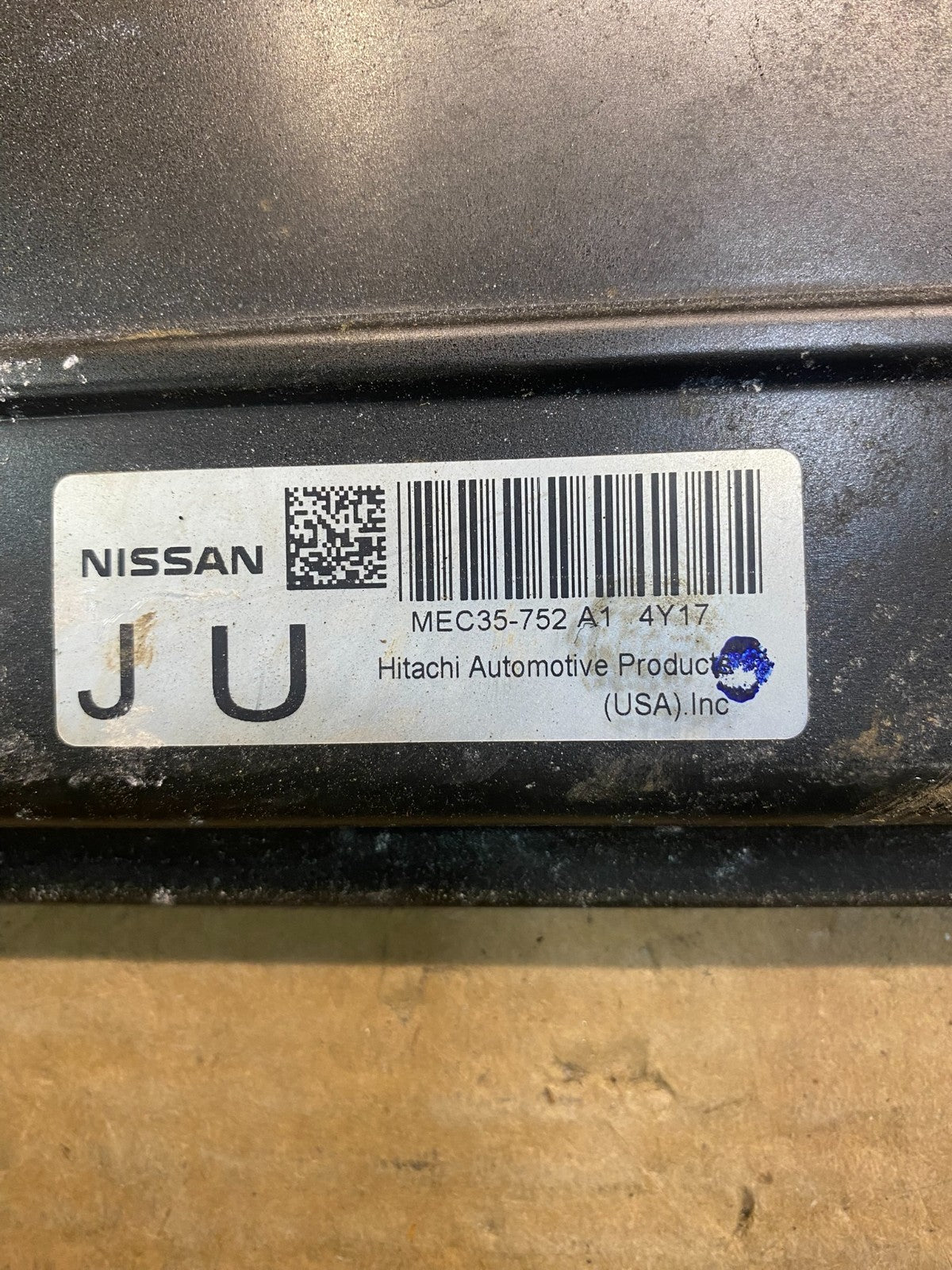 2005 Nissan Pathfinder Engine Control Module ECM MEC35-752 A1 aa2789  DG2