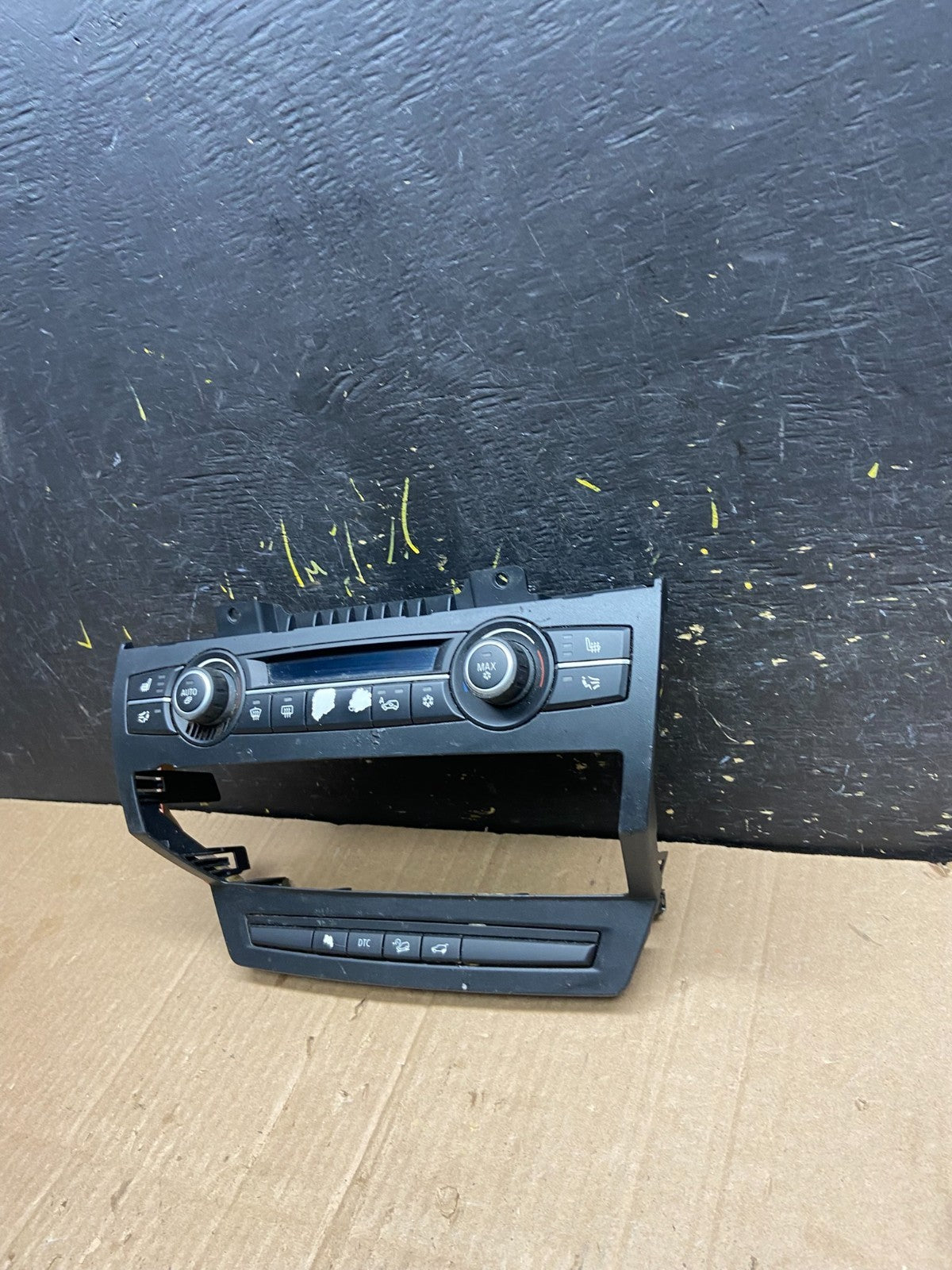 2007-2013 Bmw X5 AC Heater Climate Control Temperature Panel Trim Oem aa8131 DG3