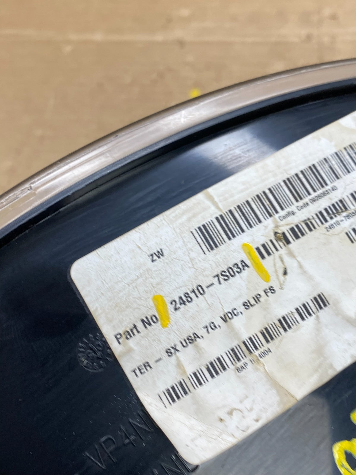 2006 Nissan Titan Armada Speedometer Cluster Gauge Bezel W9577 DG7