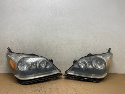 2005 2006 2007 Honda Odyssey Left+Right Set Halogen Headlights T7989 DW0