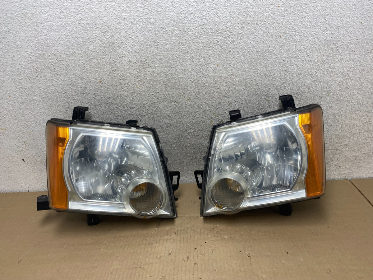 2005-2015 Nissan Xterra Driver Left+Right Side Set Headlights AI2172 DW0