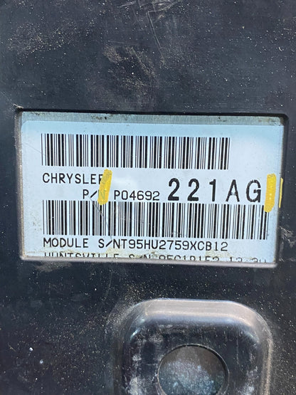 2009 Jeep Grand Cherokee Fuse Box Relay Panel Body Control Module BCM AI0269 DW4