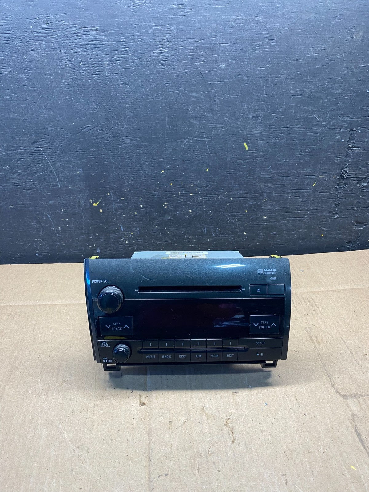 2010 to 2013 Toyota Sequoia Radio CD AM/FM Stereo MP3 P9232 DG0