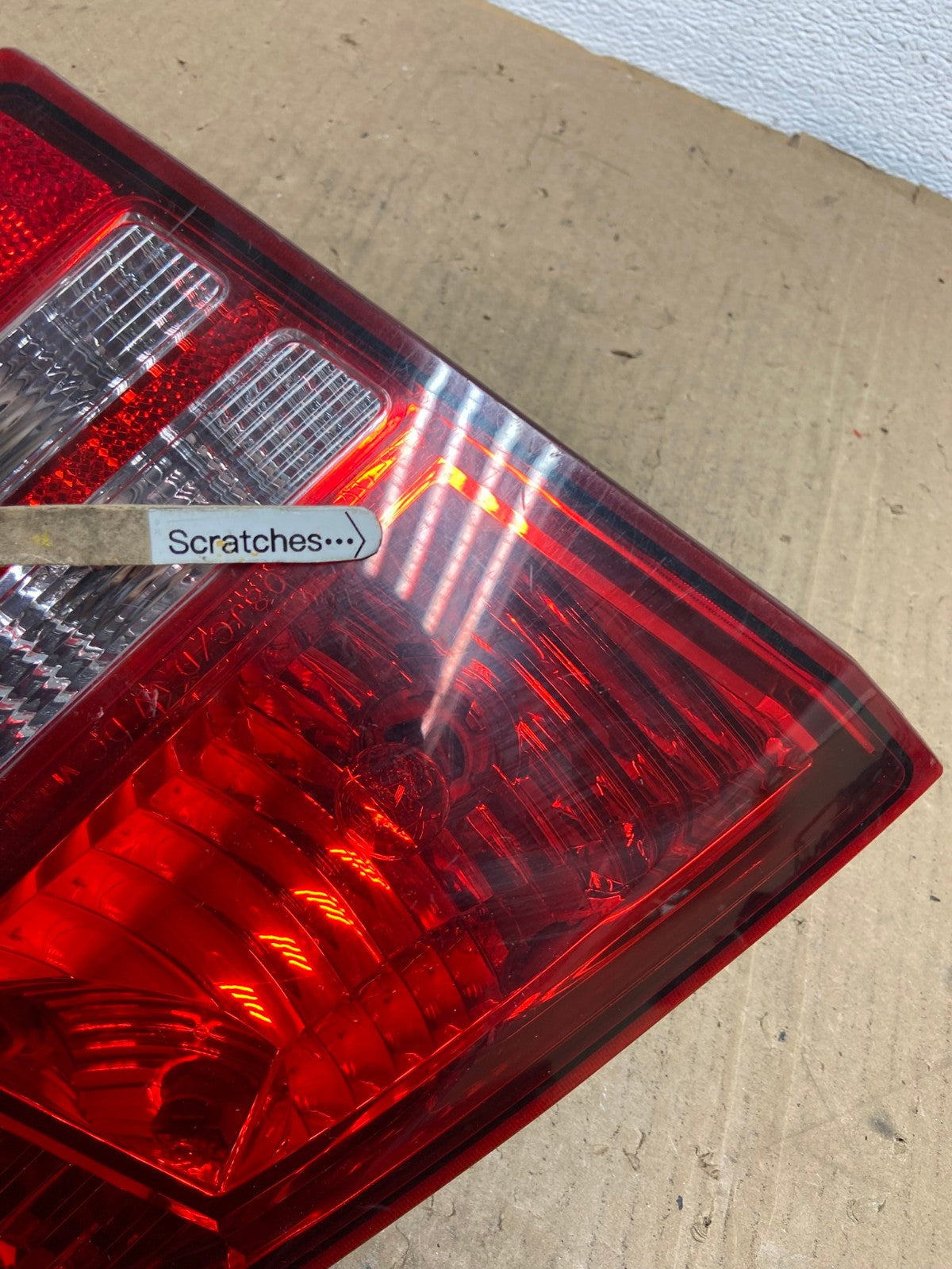 2009 2010 2011 Dodge Journey Left Driver Inner Trunk Lid Tail Light  AB6693 LK3