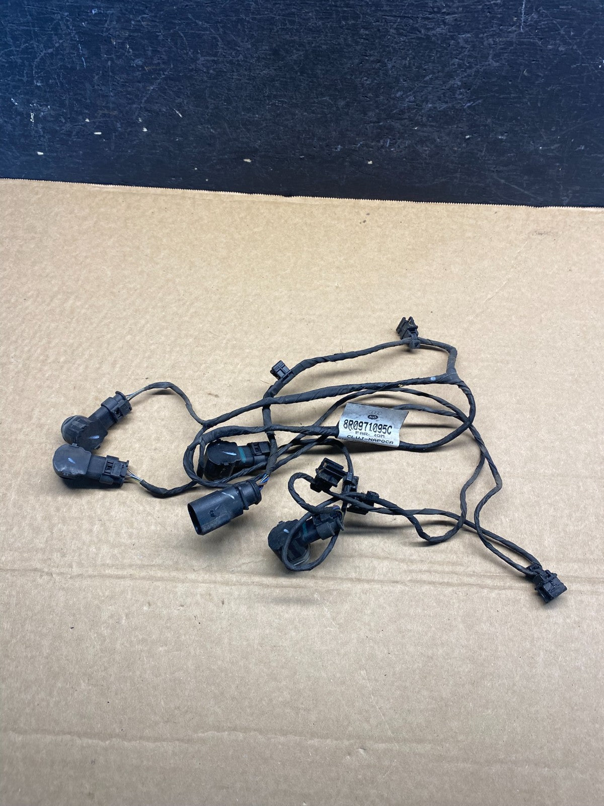 2012 to 2017 Audi Q5 Front Bumper Cover Harness with Sensors AF76020