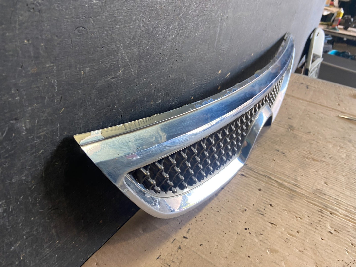 2007 to 2011 Hyundai Veracruz Chrome Grille Grill Aftermarket P8639 DG2