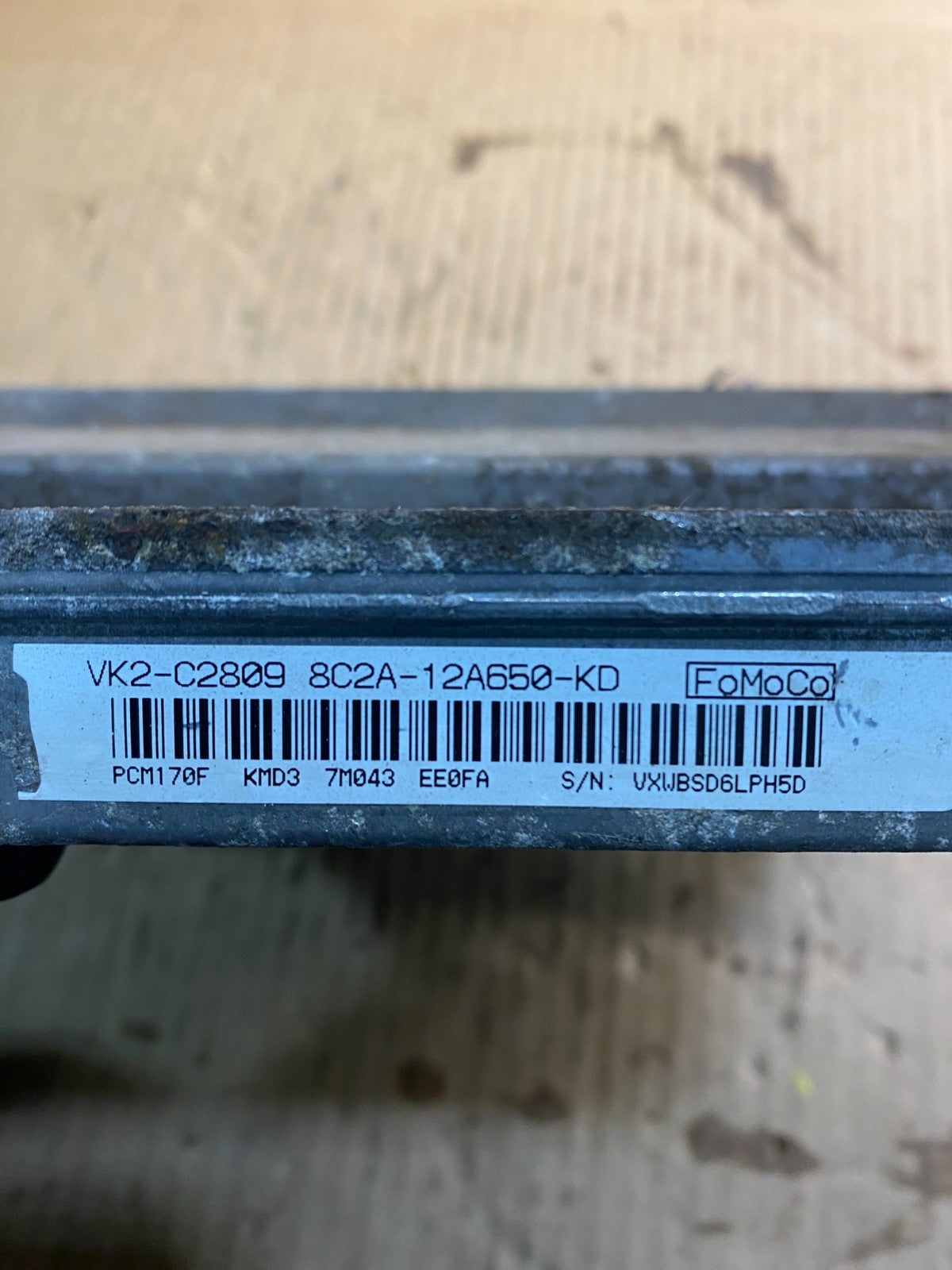 2008 Ford Van E-Series 5.4L Engine Control Module Unit ECU Z4748 DG3