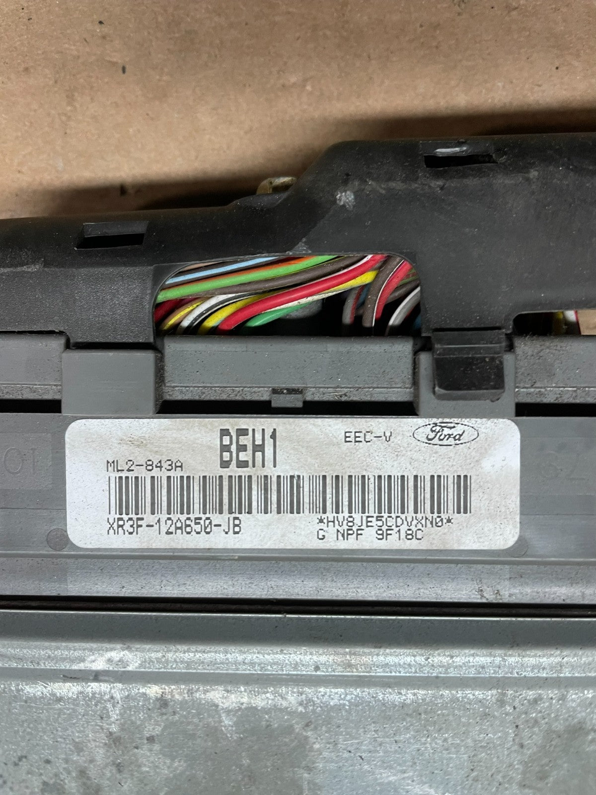 1999 2000 Ford Mustang 3.8L Engine Control Unit ECU ECM Computer Module W2362 DG3