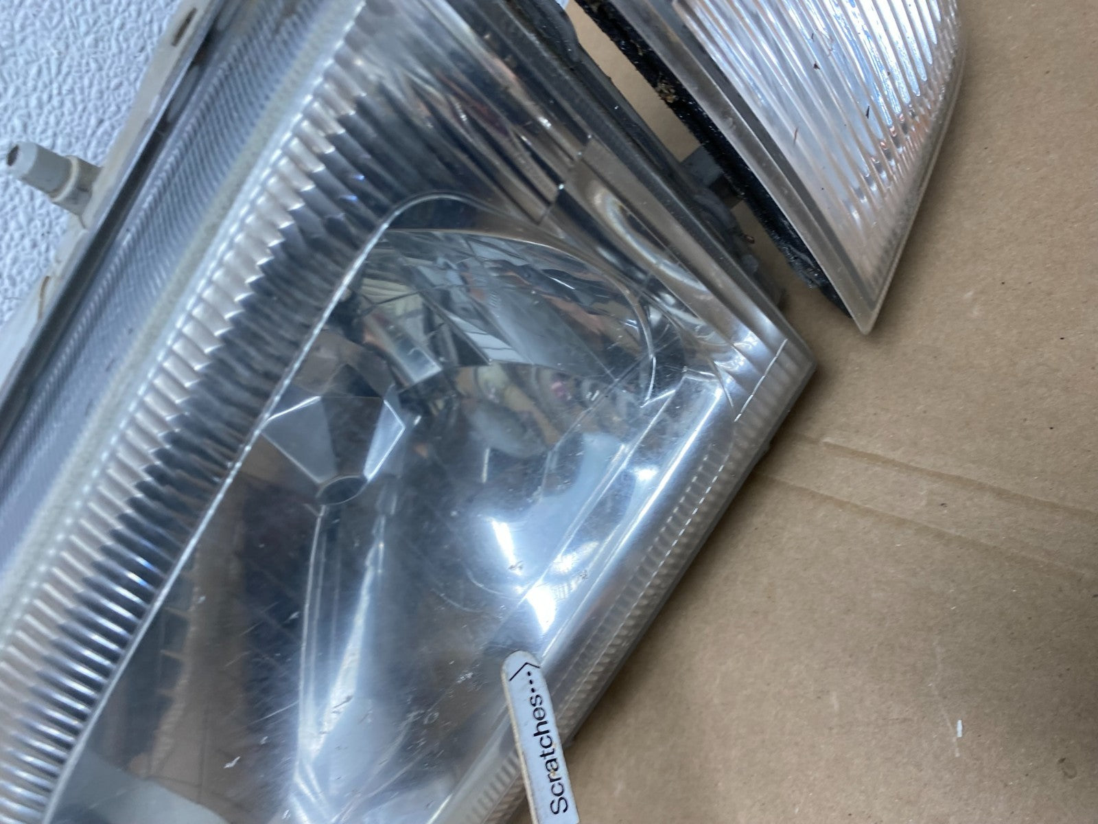 1999-2004 Nissan Pathfinder Left+Right Side Set Halogen Headlights Oem AC5565 DW4