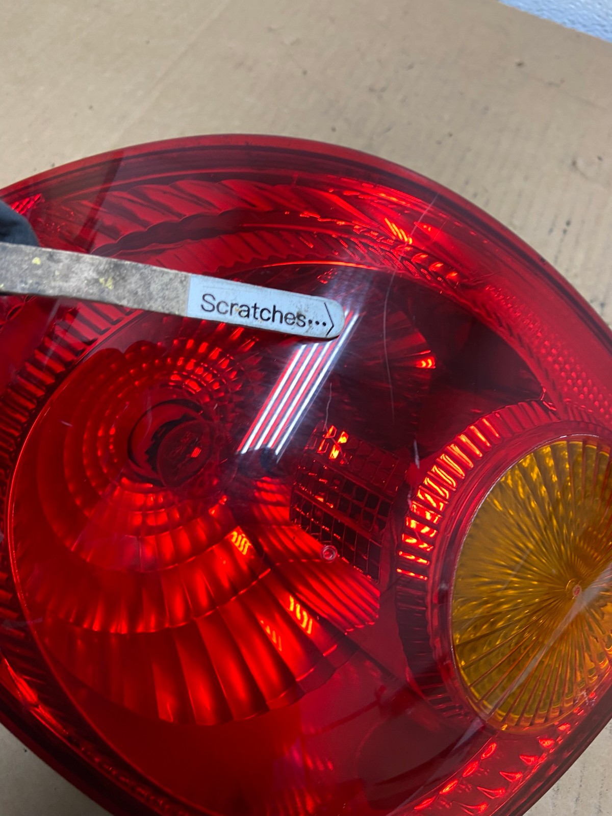2003 to 2005 Toyota Corolla Right Passenger RH Side Tail Light AD0845 LK3