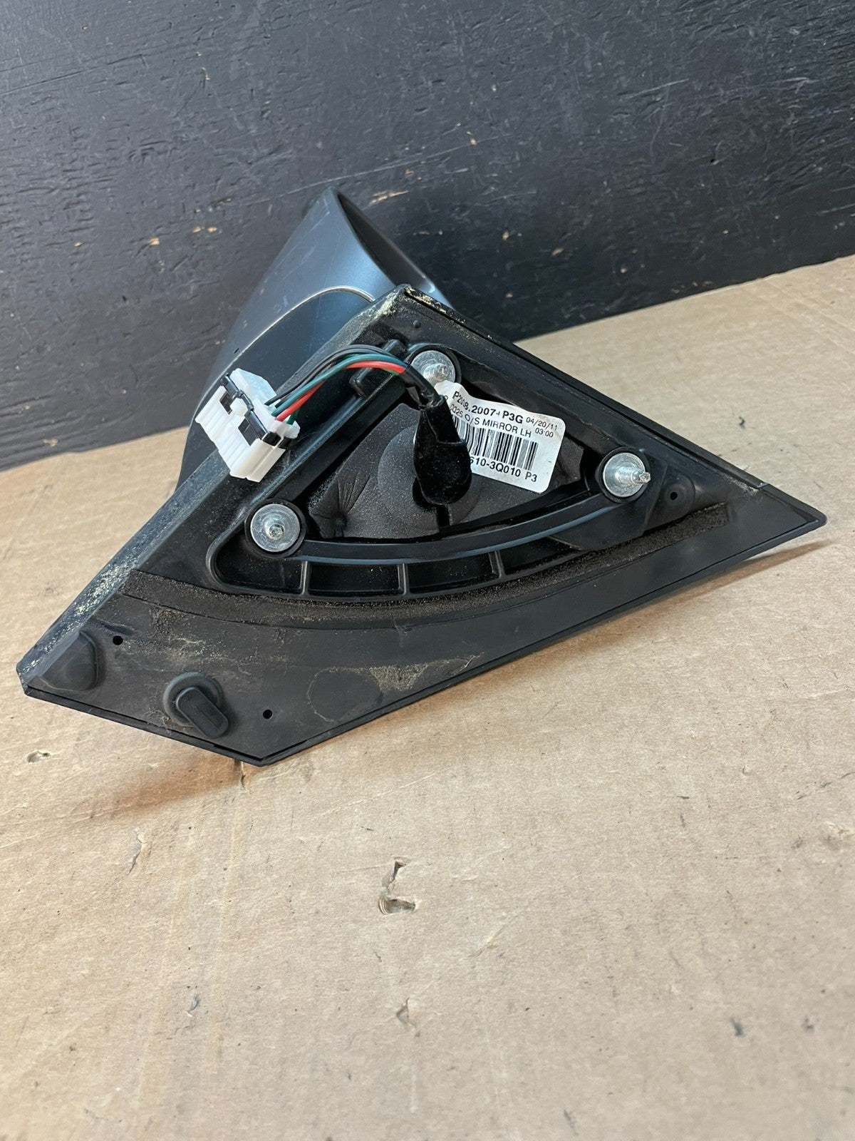 2011 - 2015 Hyundai Sonata Left Driver Side View Door Mirror AE8469 DW4