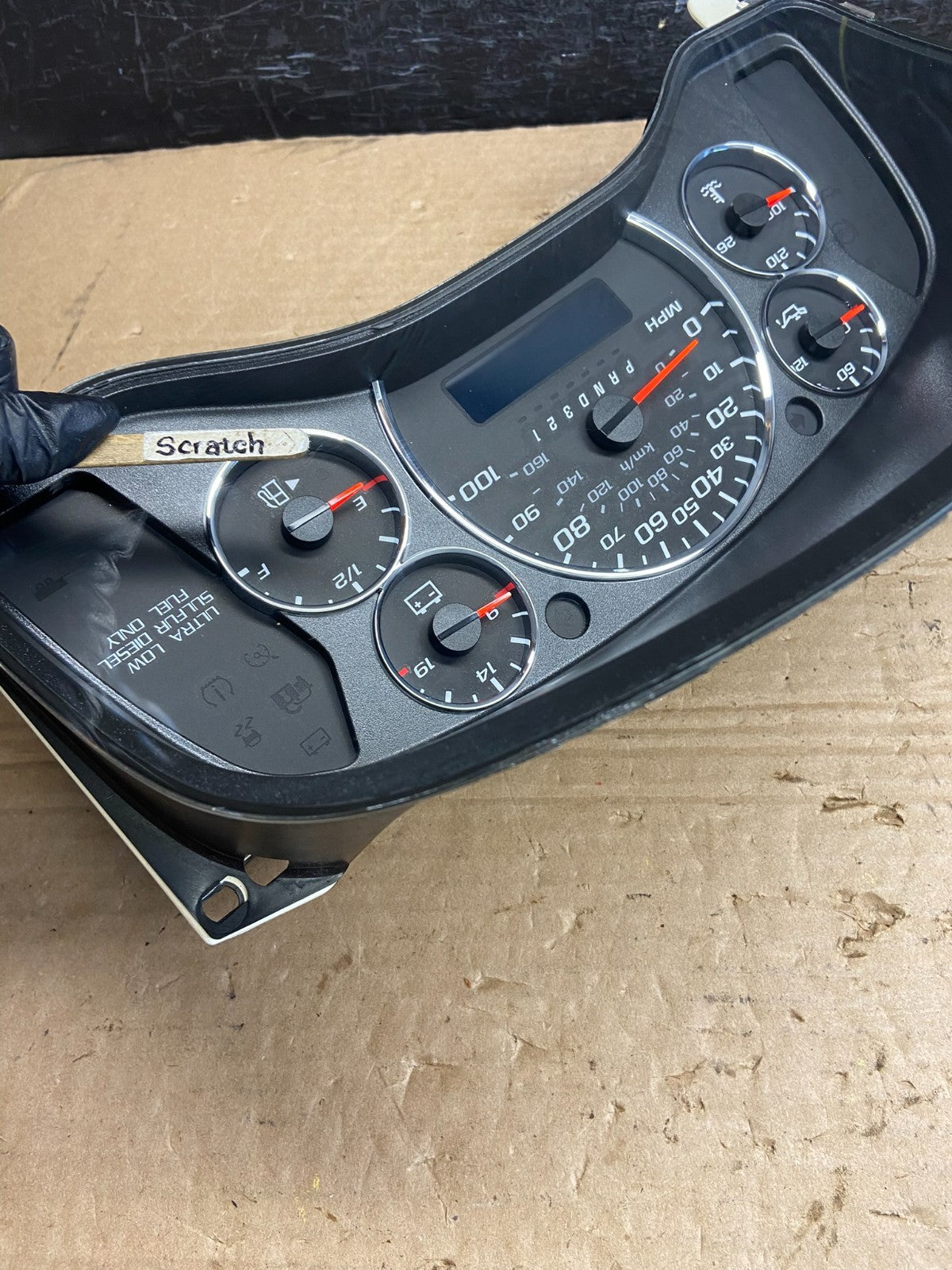2008 to 2010 Chevrolet Express Speedometer Cluster Gauge AF2151 DG3