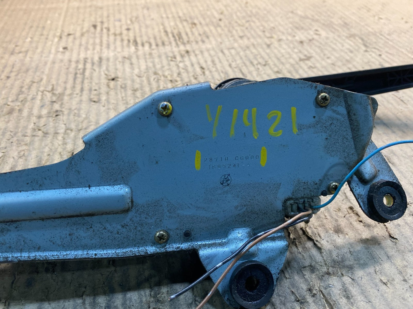 2003-2008 Infiniti FX35 Rear Liftgate Back Window Wiper Motor ad7469 DG7