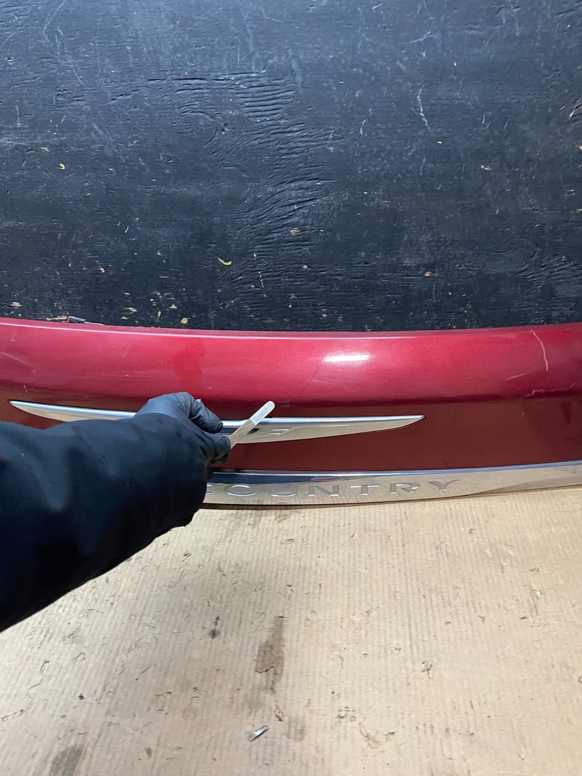 2011 to 2016 Chrysler Town & Country Tailgate Trim w/ Camera Panel OEM X3337 DG7