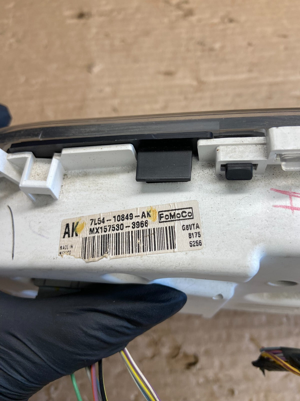 2007 to 2009 Ford Ranger Gauge Speedometer Cluster AF2728 DG6