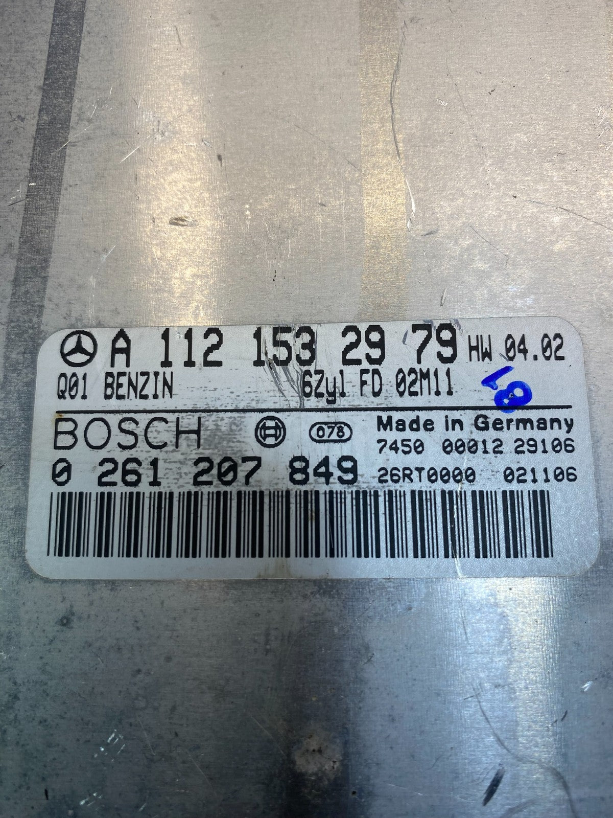 1999 to 2005 Mercedes E320 CLK320 Engine Control Unit ECU Module AC4402 DG2