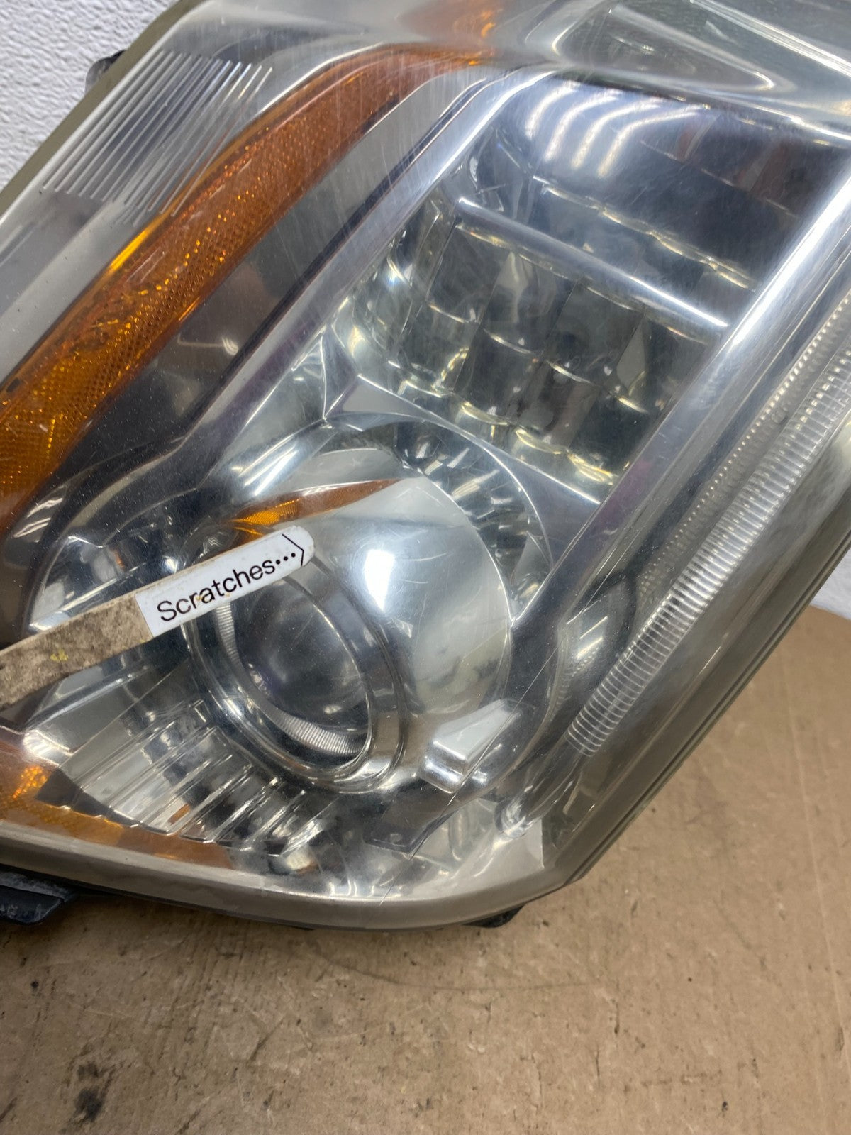 2008 to 2014 Cadillac CTS Left Driver LH Side Xenon Headlight AC6084 DW3