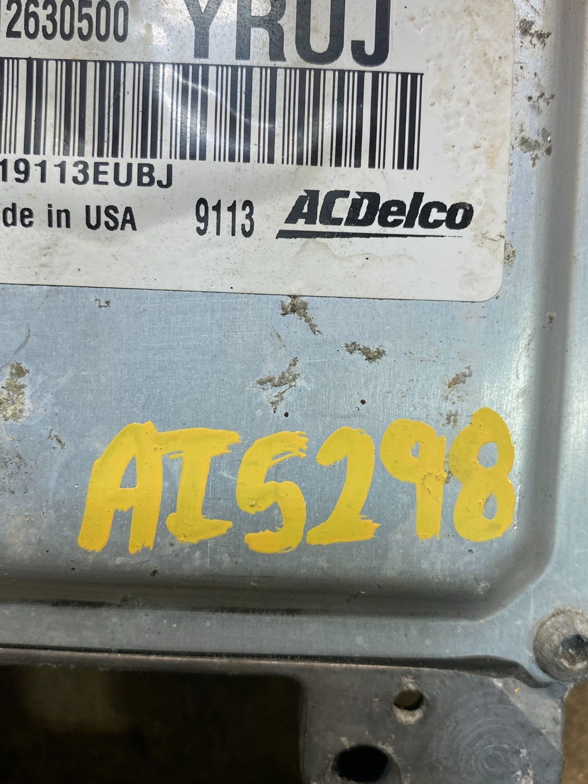 2009 Chevrolet Silverado Engine Control Module ECM ECU AI5298 DG3