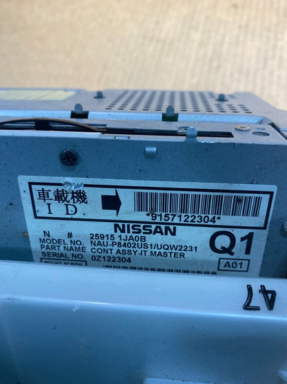 2010 - 2011 Nissan Murano Maxima   Radio CD Player AM/FM Receiver ac2791 DG6