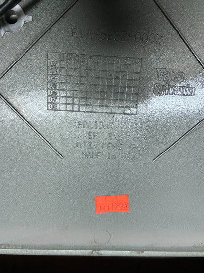 2004-2009 Cadillac SRX Trunk Panel Lid Backup License Plate H6608 DG1 Oem10