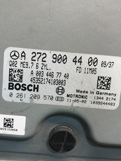 2008 to 2012 Mercedes C300 E350 Engine Computer Module ECM ECU AD9985 DG2
