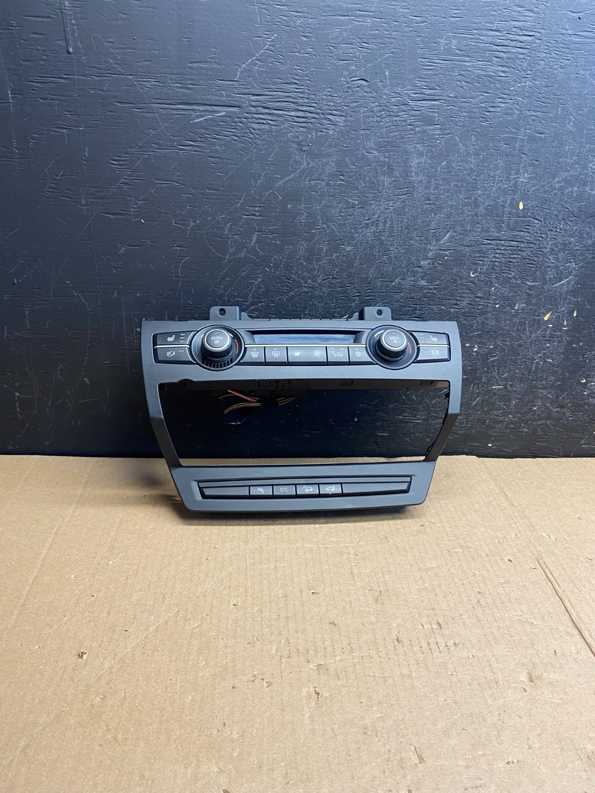 2007-2013 Bmw X5 AC Heater Climate Control Temperature Panel Trim AE4454 DG0