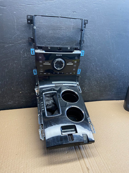 2011-2014 Ford Edge Climate Control Radio CD Control Shifter Bezel AF6129 DG0