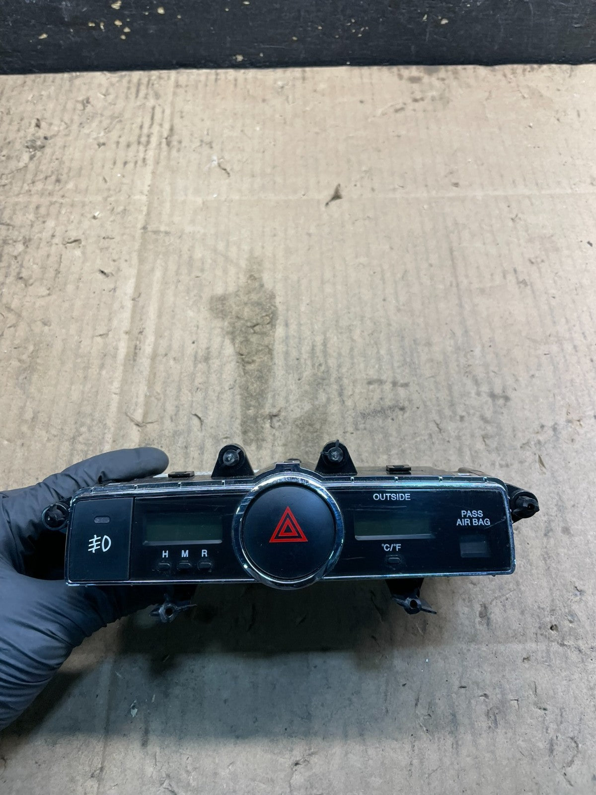 2007 2008 Hyundai Tiburon Digital Clock Display Fog Light Switch W7199 DG0