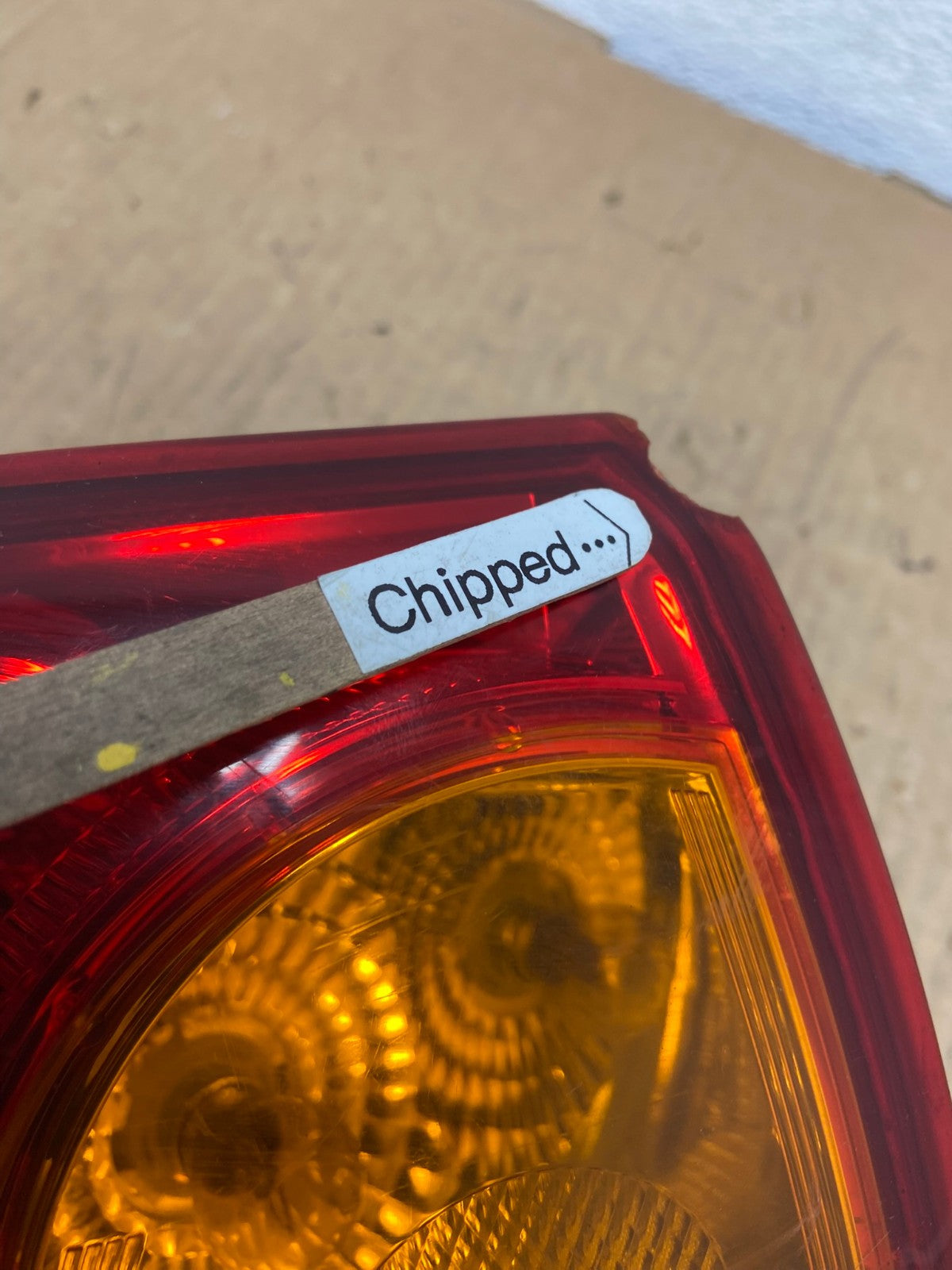 2009 to 2010 Toyota Corolla Left Driver Lh Side Tail Light AD1038 LK4