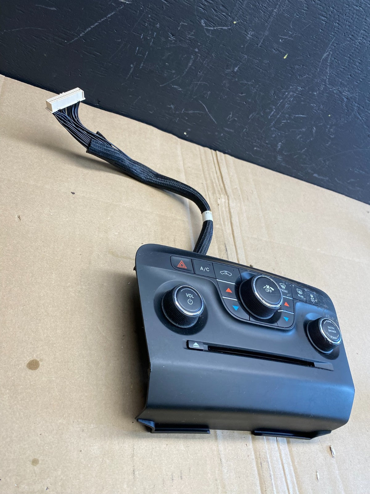 2011 to 2014 Dodge Charger Audio Climate Control Panel AB8705 DG3