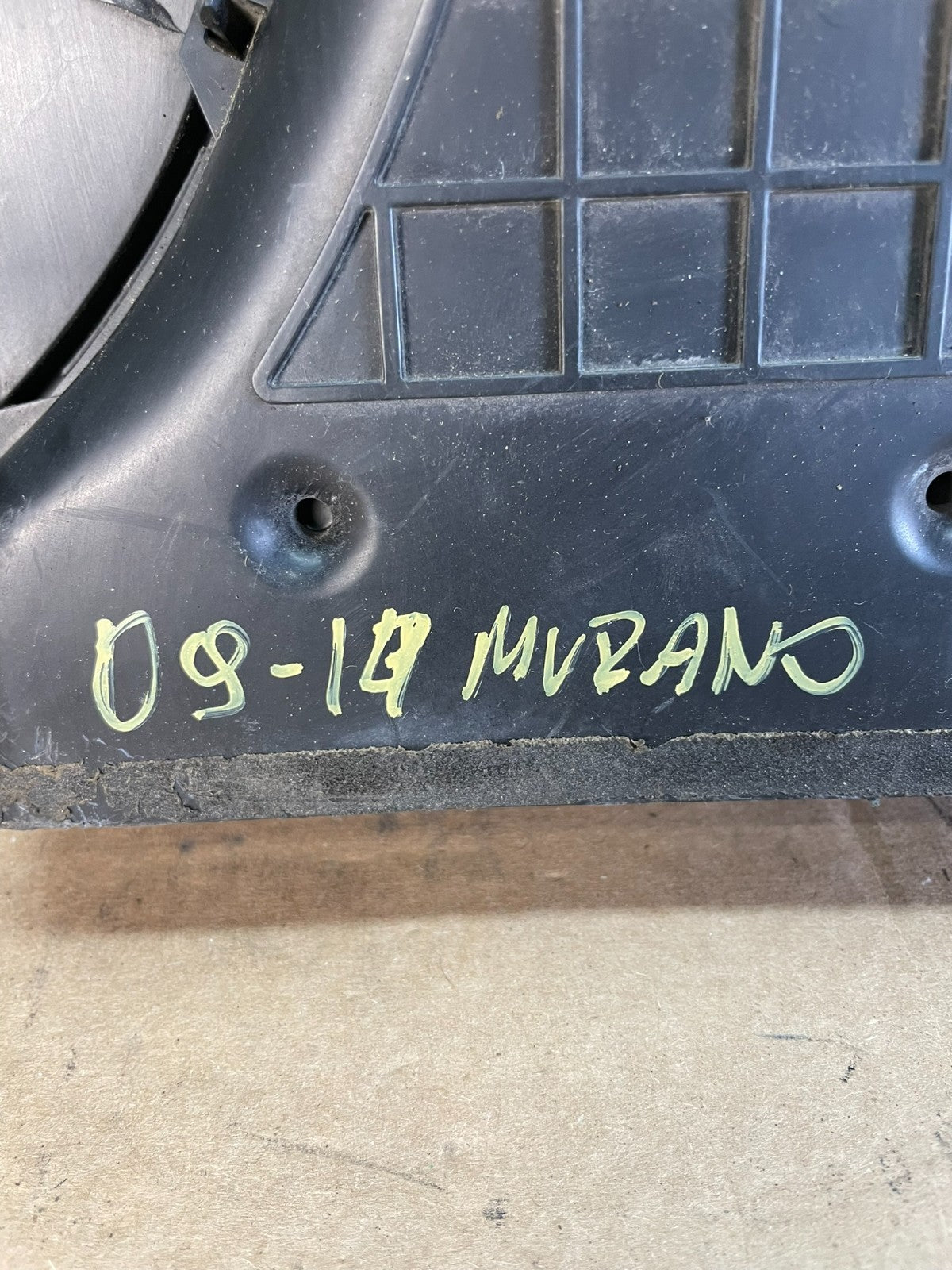 2009 to 2014 Nissan Murano Upper Air Intake Duct ag7623 DG6