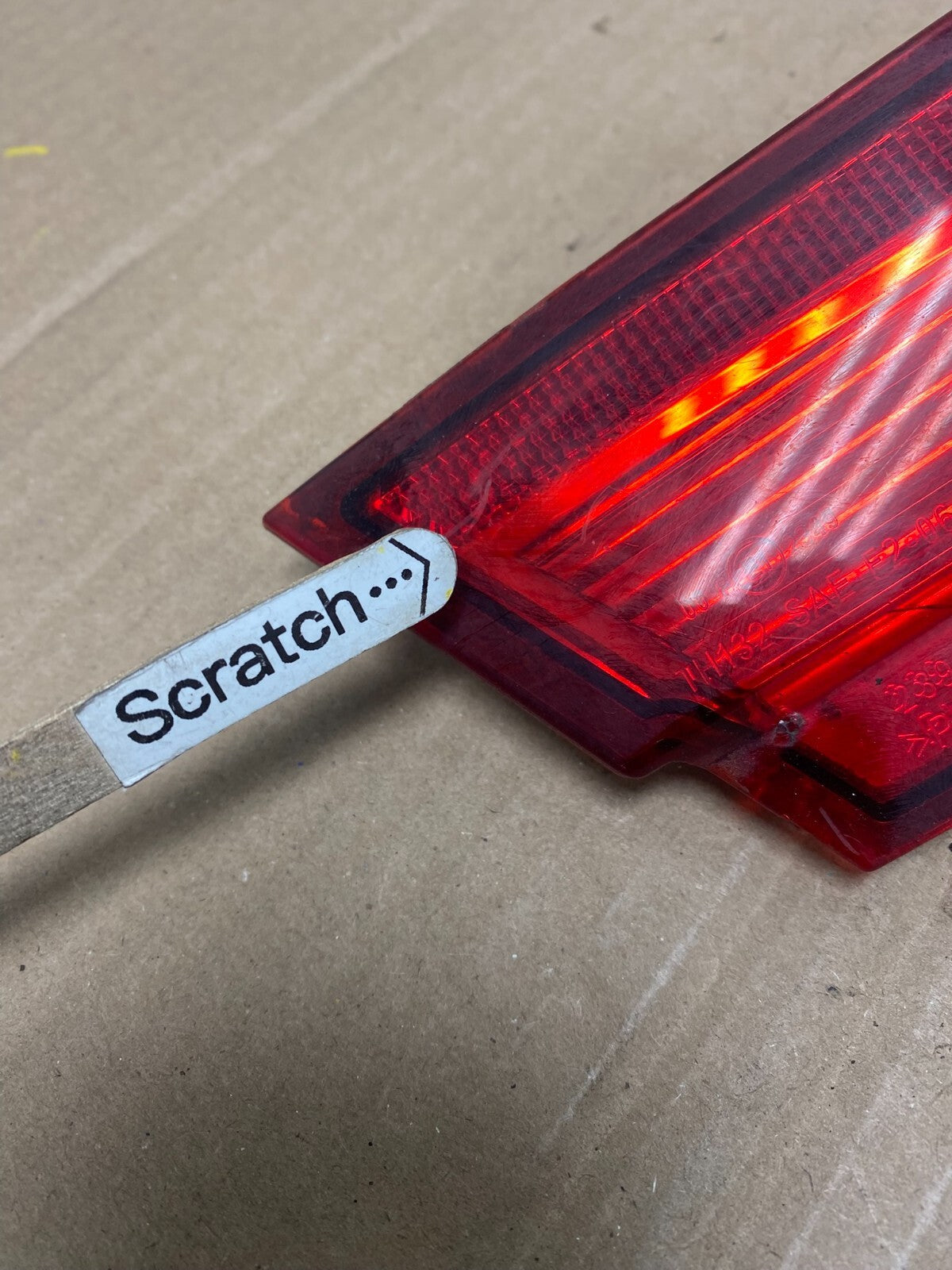 2009 2010 2011 Jaguar XF Left Driver Lh Side Tail Light Inner I6324 DW3