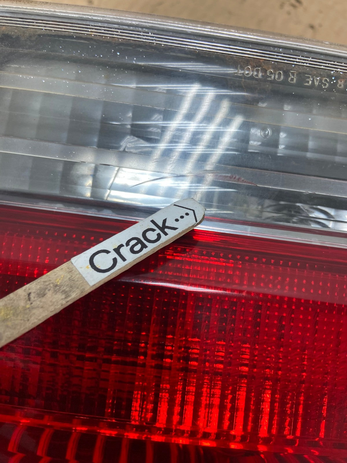 2008 2009 2010 Honda Odyssey Tail Light Inner Right Passenger Rh AD2360 LK4