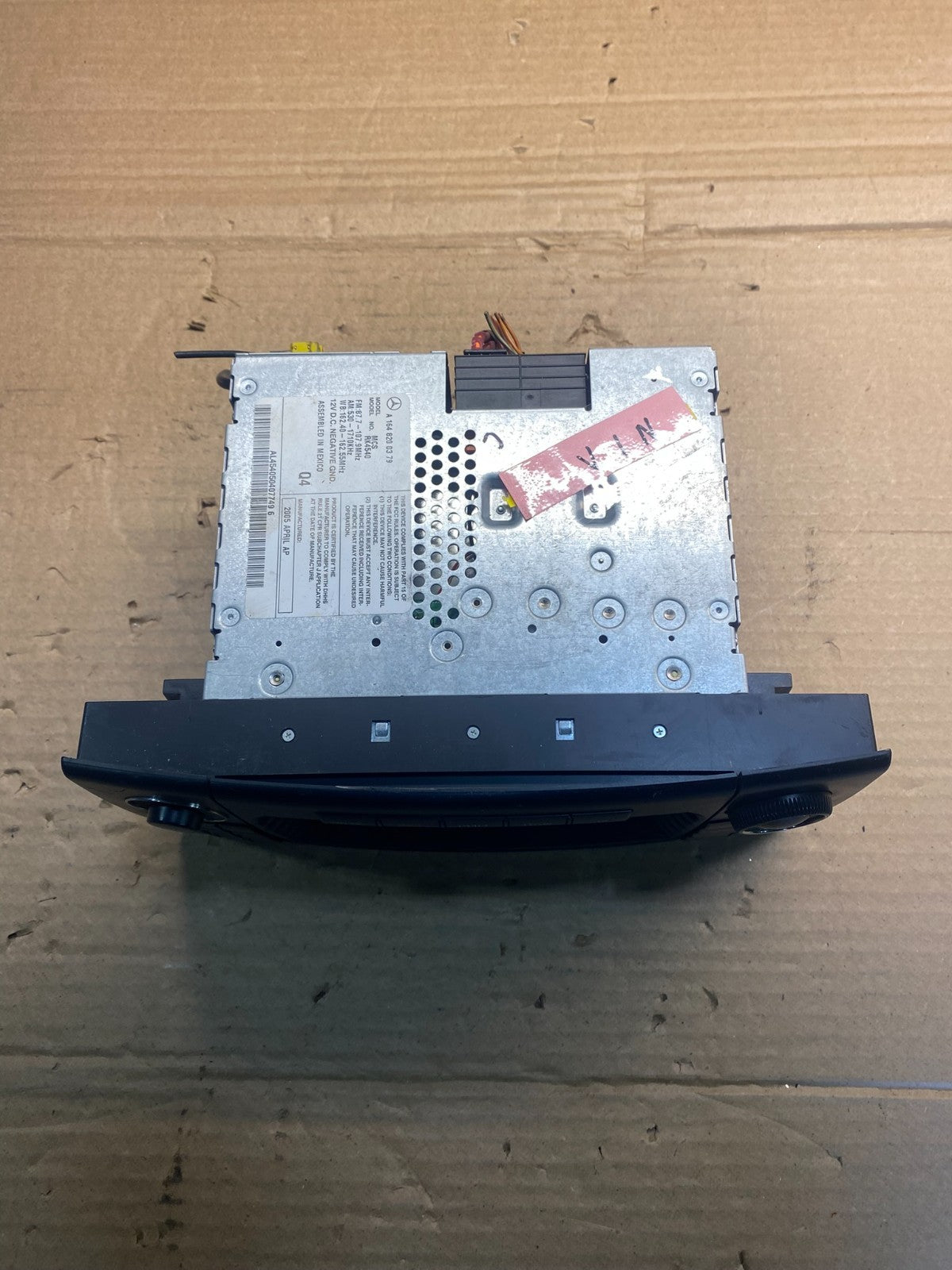 2006 2007 2008 Mercedes ML350 GL450 Radio Navigation Screen Display aa3170 DG4