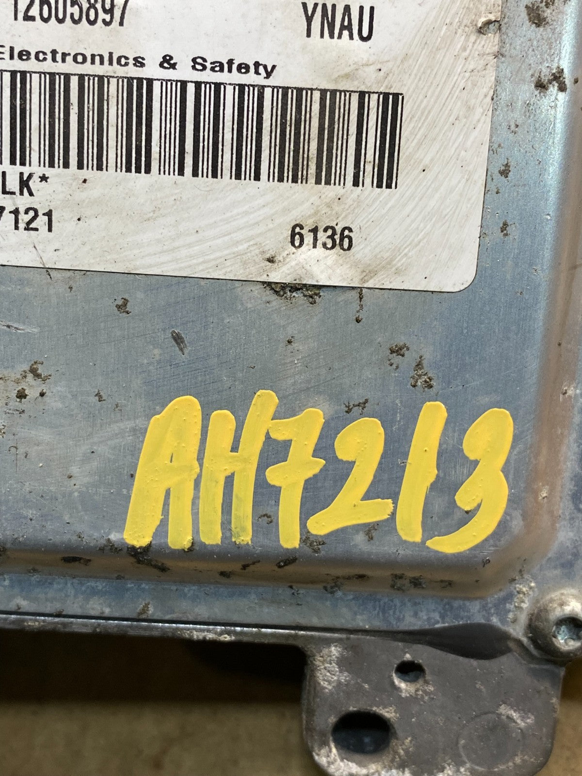 2007 Chevrolet Silverado Yukon Engine Control Module ECM ECU AH7213 DW3