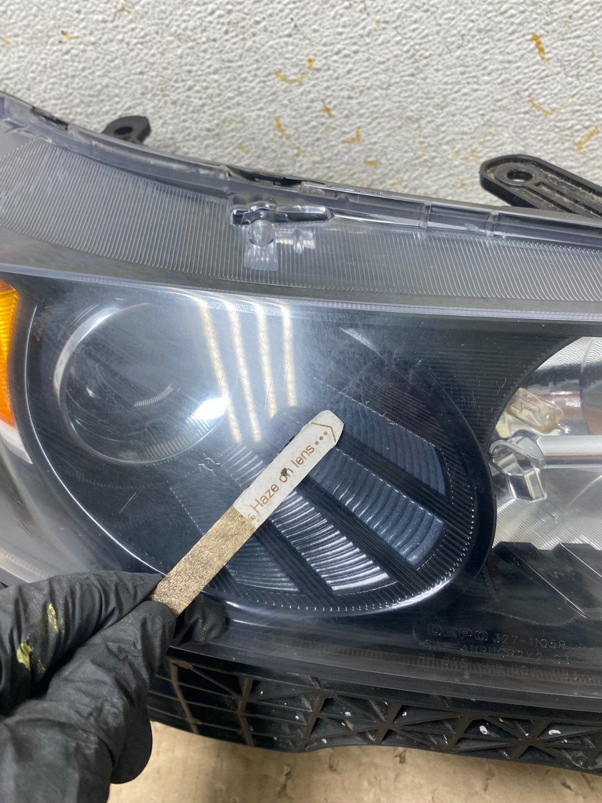2012 to 2014 Acura TL Headlight Right Passenger Side Xenon HID DEPO AI2268 DW6