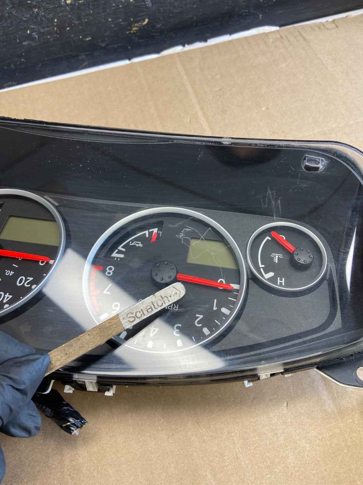 2007-2008 Nissan Pathfinder Xterra Cluster Speedometer Instrument OEM AB1823  DG3