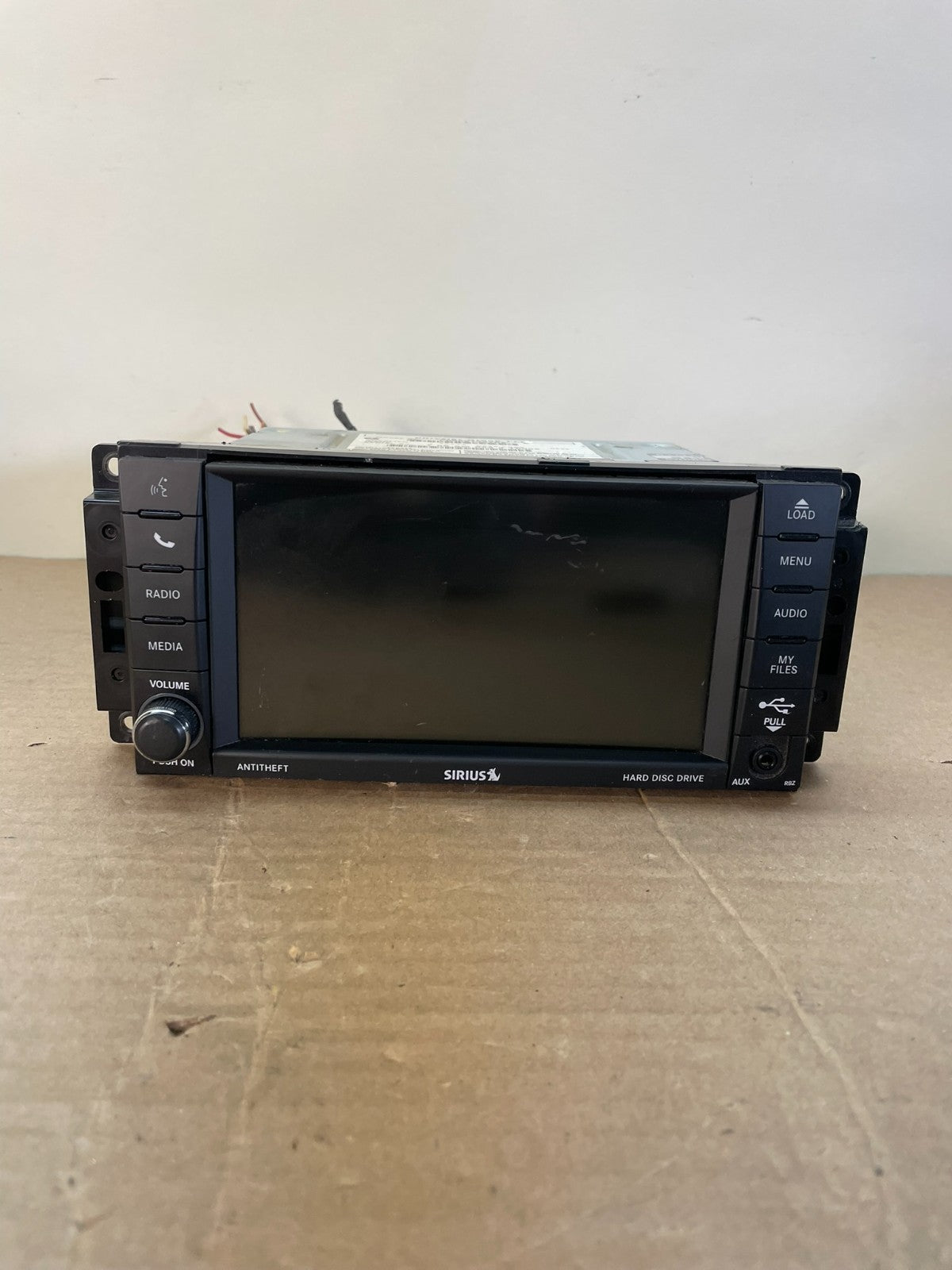 2007 2014 Jeep Dodge Chrysler Screen Display CD Player Satellite Radio AI0538 DG0