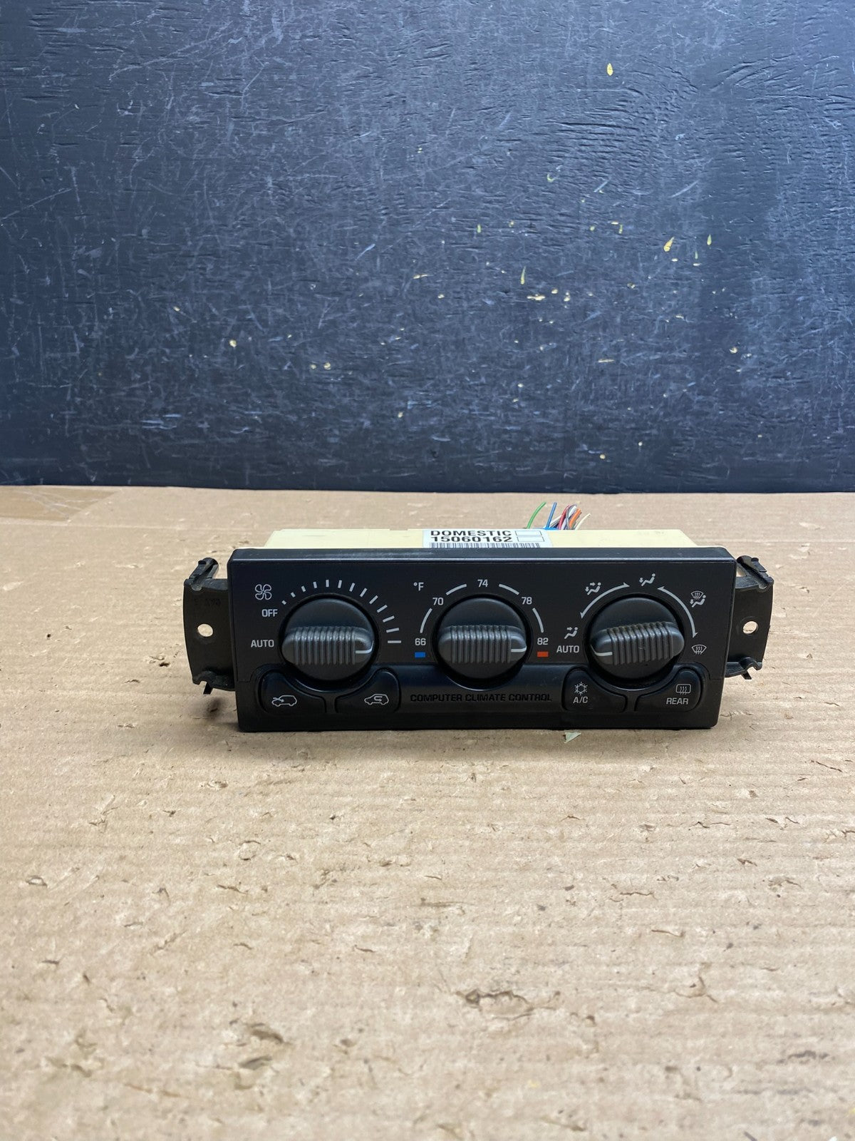 1999 to 2002 Chevrolet Silverado HVAC Heater Climate Control Module ag8377 DG0